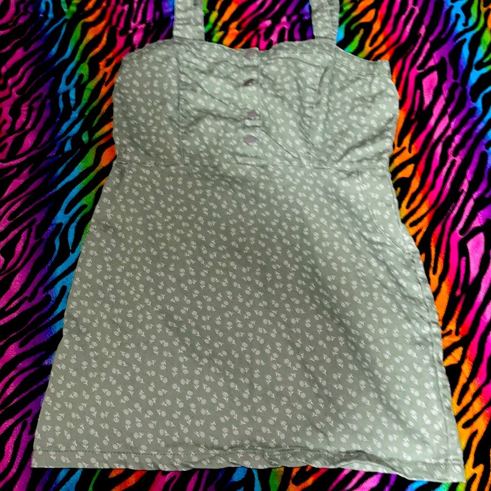 No Boundaries light green dress